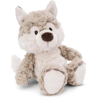 NICI Forest Friends Wolf Kuscheltier Winny 20cm - Flauschiges Stofftier zum Kuscheln, Spielen und Liebhaben, Nachhaltig produziertes Plüschtier - 49946