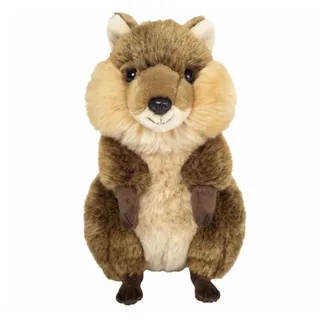 Teddy Hermann® Kuscheltier Quokka 24 cm braun