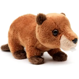 Uni-Toys - Biber Plushie - 20 cm (Länge) - Plüschtier, Kuscheltier