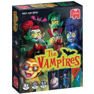 Jumbo Spiele The Vampires Kartenspiel ab 6 Jahren – Familienspiel für 2 bis 6 Spieler