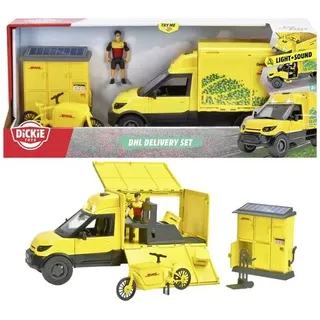 Dickie Toys LKW Modell DHL Delivery Set Fertigmodell LKW Modell