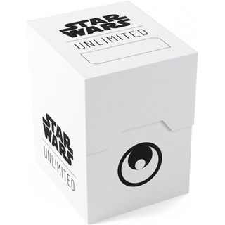 Gamegenic - Star Wars: Unlimited Soft Crate - Deck Box - Weiß/Schwarz