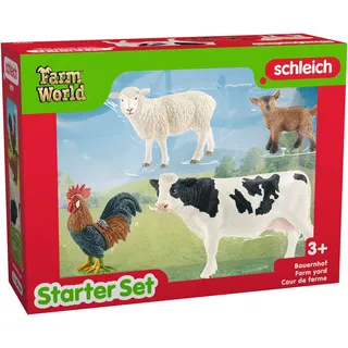 Schleich® Spielfigur FARM WORLD, Bauernhof Starter-Set (42729) bunt