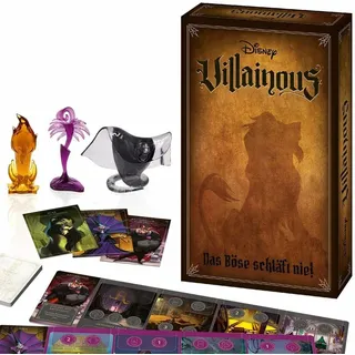 Ravensburger Spiel Disney Villainous Das Böse schläft nie!