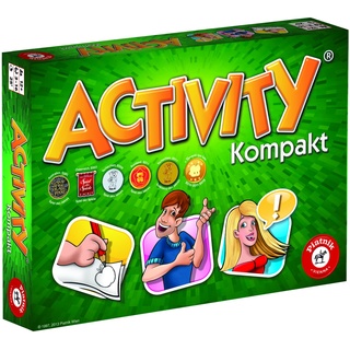 Piatnik - Activity Kompaktausgabe | Ab 12 Jahren | Für 3 - 16 Spielern | Der Spieleklassiker als Kompaktversion