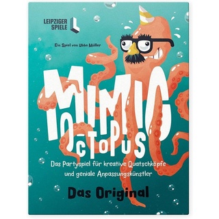 Leipziger Spiele Spiel Mimic Octopus – Das kommunikative Partyspiel für Erwachsene und Jugendliche (Das Original), Partyspiel