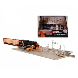 JADA Modellauto Jada Modellauto Hollywood R. Fast & Furious Nano Train Scene Diorama 2