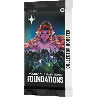 Kartenspiel Magic: The Gathering Foundations - Collector Booster (15 Karten) (ENGLISCHE VERSION)