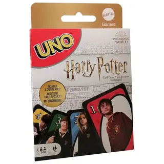 Mattel® Spiel, Kartenspiel FNC42 UNO Harry Potter Hogwarts Edition bunt