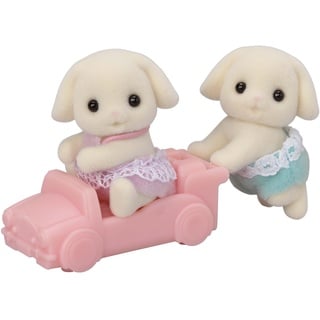 Sylvanian Families - 5737 Kaninchen Zwillinge - Figuren für Puppenhaus