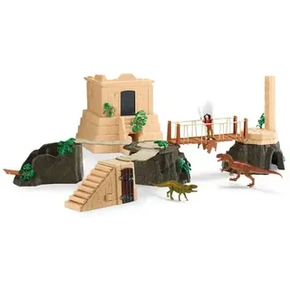 Schleich 42656 - Dinosaurier - Dino Tempel-Eroberung Mega-Set