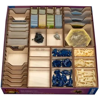 Laserox Einsatz Catan Traders Organizer/Insert für Catan Händler & Barbaren