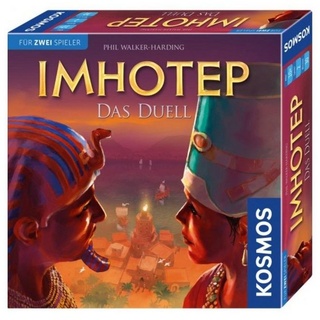KOSMOS Verlag Spiel, Familienspiel FKS6942720 - Imhotep - Das Duell, Brettspiel, 2 Spieler,..., Strategiespiel bunt
