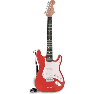 Bontempi E-Gitarre Rot mit Gitarrengurt