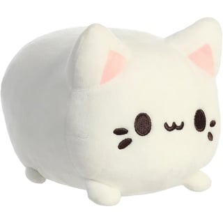 Aurora, 14271, Tasty Peach Custard Meowchi 7In, Soft Toy, Cream