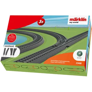 Märklin my world - Kunststoffgleis-Ergänzungspackung 23400, Spur H0