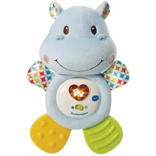 VTech Baby 80-502504 Tier Nuckelnilpferd, Mehrfarbig, S