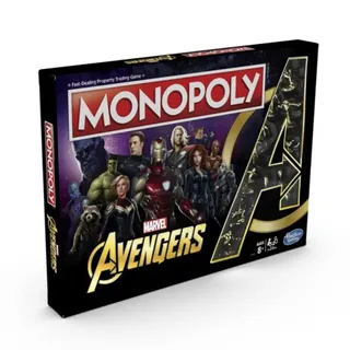 Monopoly: Marvel Avengers Ausgabe, Brettspiel ab 8 Jahren (exklusiv bei Amazon)