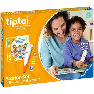 Ravensburger TIPTOI Starter-Set Stift & Buch - Meine Welt, mehrfarbig