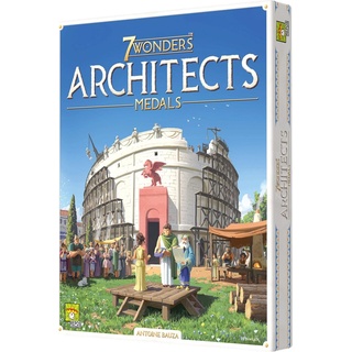 Repos Production 7 Wonders Architects - Medals, Kartenspiel, für 2-7 Spieler, ab 8 Jahren (DE-Erw (Deutsch)