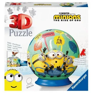 Ravensburger Puzzle Ravensburger 3D Puzzle 11179 - Puzzle-Ball Minions - 72 Teile -..., 72 Puzzleteile