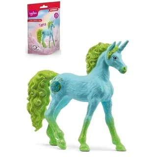 Schleich 70795 - Bayala, Einhorn Terra, Sammeleinhorn, Spielfigur, 10x9x2cm