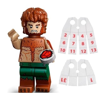 LEGO Marvel Serie 2 Minifigur: Mond Ritter Minifigur mit LEGO Kalender Man Capes - Superhelden 71039