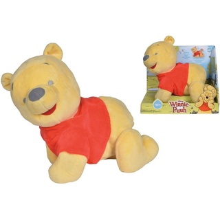 SIMBA Kuscheltier Disney Winnie the Pooh, Krabbel mit mir, mit Bewegung und Sound gelb|rot