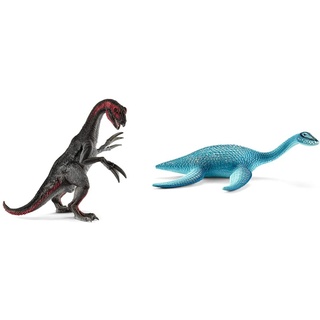SCHLEICH® 15003 Therizinosaurus, für Kinder ab 5-12 Jahren, Dinosaurs - Spielfigur & ® 15016 Plesiosaurus, für Kinder ab 5-12 Jahren, Dinosaurs - Spielfigur