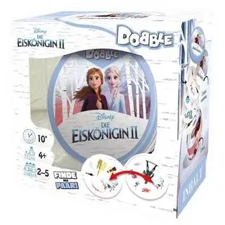 ASMD0068 - Dobble Disney Frozen II, Kartenspiel, für 2 - 5 Spieler, ab 4 Jahren (DE-Ausgabe)