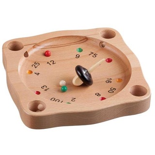3115 - Tiroler Roulette, Brettspiel aus Holz, 1-2 Spieler, ab 8 Jahre