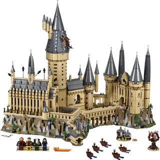 LEGO Harry Potter Schloss Hogwarts, Schloss Spielzeug, Sammlerstück mit Minifiguren und vielen Details 71043 - Bunt