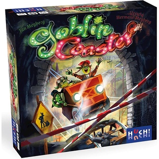 Huch 882189 - Goblin Coaster - Brettspiel, für 1-6 Spieler, ab 8 Jahren (Deutsch, Französisch, Italienisch)