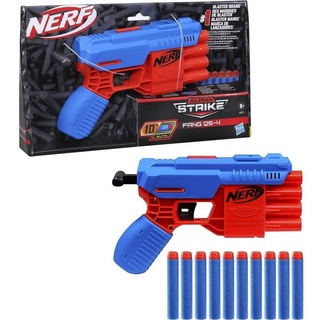 Hasbro Spielzeug-Polizei Hasbro E6973 QS-4 Nerf Alpha Strike Spielzeug-Blaster - inklusive zeh