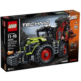 LEGO Technic Claas Xerion 5000 TRAC VC 42054 – Modellbau Traktor Bausatz für Kinder und Erwachsene - Bau- und Spielspaß für Technic-Fans