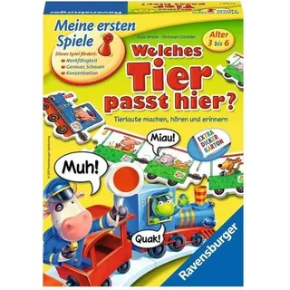 RAVENSBURGER 21423 Welches Tier passt hier?