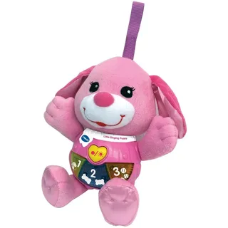 Vtech 502353 Little Singing Puppy, Educational Toy, Baby Musical Interactive Toy with Lights and Sounds, Gift Suitable for 3, 6, 12 Month Boys and Girls, Pink, 5.0 cm*11.0 cm*11.0 cm