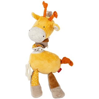 sigikid 43165 Babyaktivspielzeug Stofftier, Gelb/Beige/Giraffe