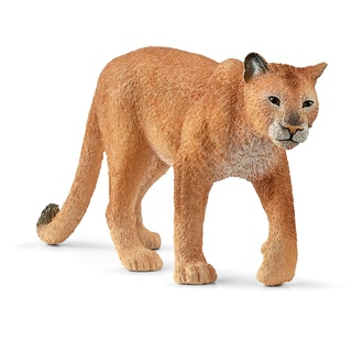 schleich 14853 Puma, ab 3 Jahren, WILD LIFE - Spielfigur, 12 x 2 x 5 cm