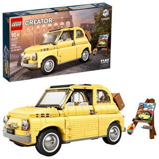 LEGO 10271 Fiat 500 Spielzeugauto, Konstruktionsspielzeug, Modell zum Bauen