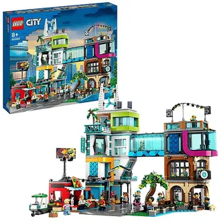 LEGO City 60380 Stadtzentrum Bausatz, Mehrfarbig