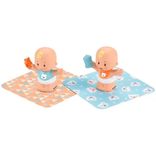 Fisher-Price Little People Snuggle Twin Figures - Bear Twins