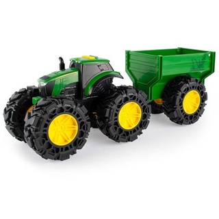 John Deere - Lights & Sounds Tractor with Wagon