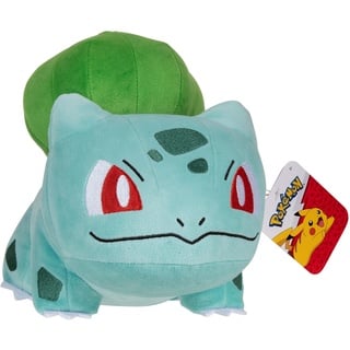 Bandai - Pokémon – Plüschtier Bisasam 30 cm – Plüschtier Pokémon sehr weich – JW3112