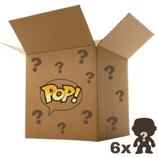 Funko Actionfigur »Funko POP! Mystery Box: 6 x zufällig ausgewählte Figuren«, (6-tlg) bunt