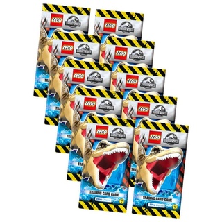 Blue Ocean Sammelkarte Lego Jurassic World 2 Karten - Sammelkarten Trading Cards (2022) - 10, Jurassic World 2 Karten - 10 Booster