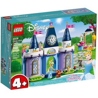 LEGO® Konstruktionsspielsteine LEGO® DisneyTM Princess - Cinderellas Schlossfest, (Set, 168 St) bunt