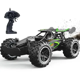 Ferngesteuerte Autos, RC-Auto, Ferngesteuertes Auto, 1:18 2WD Monster Truck, Ferngesteuerte Fahrzeuge, 2.4 GHz RC Spielfahrzeuge, RC Offroader, Ele... - Schwarz