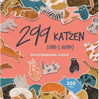 299 Katzen (und 1 Hund). Puzzle 300 Teile von Léa Maupetit / Laurence King Verlag GmbH / Spiele (außer Software)