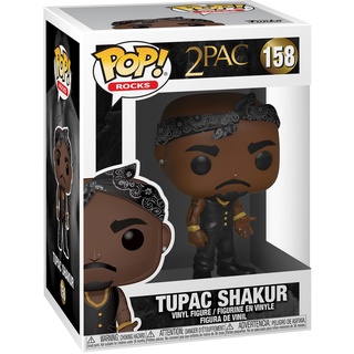 Funko Pop! Rocks Tupac - Vinyl-Sammelfigur - Geschenkidee - Offizielle Handelswaren - Spielzeug Für Kinder und Erwachsene - Music Fans - Modellfigur Für Sammler und Display